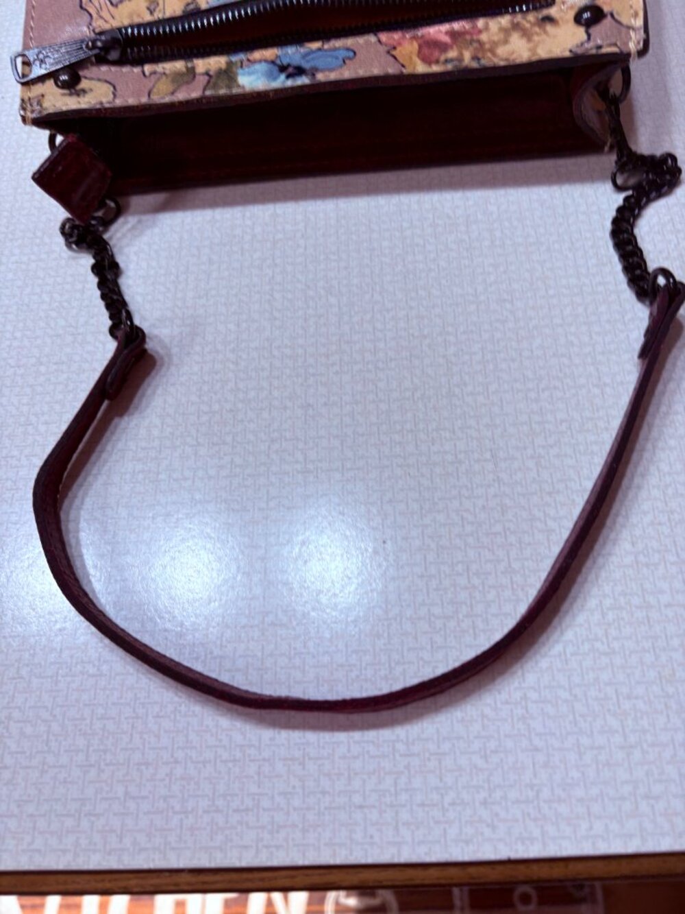 Like New Patricia Nash Dusty Rose Messenger/Crossbody & shoulder straps - Picture 9 of 14